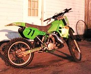Kawasaki dirt bike CRF 250