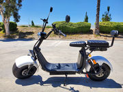 New 2000W + 40AH Citycoco Electric Scooter Double-sit Motor