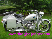 classic CJ750 sidecar for sale-WWWII based BMW R71 and R75 replica